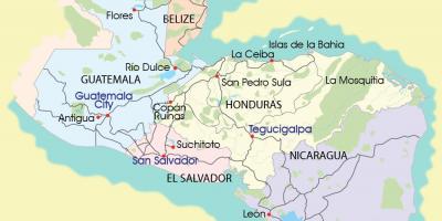 Mapa ng mosquitia Honduras